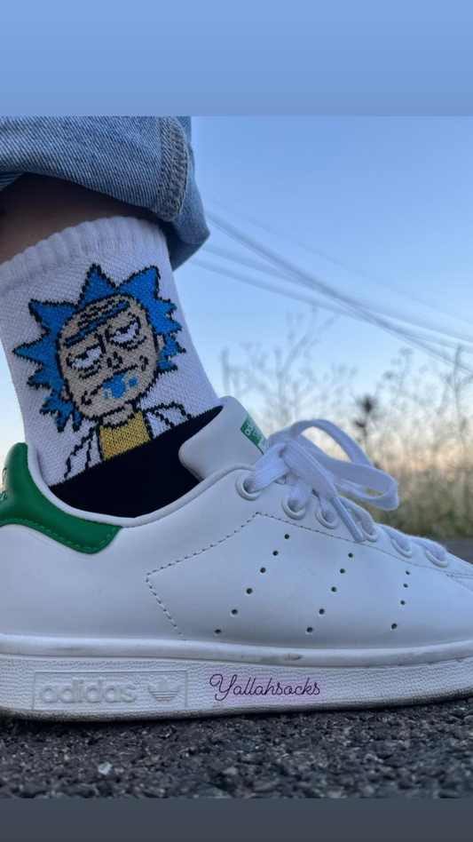 Middle rick and morty