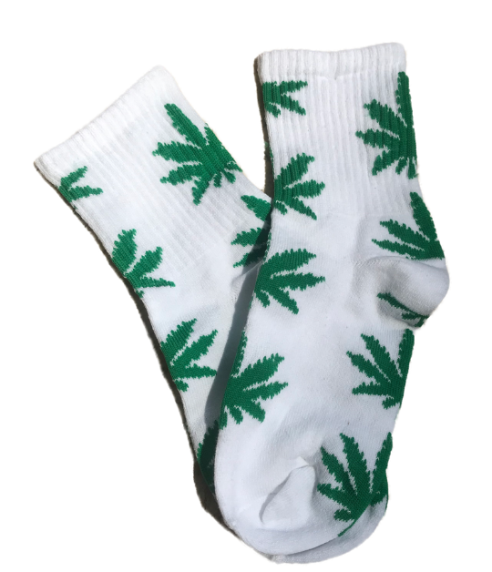 Middle  socks Weed