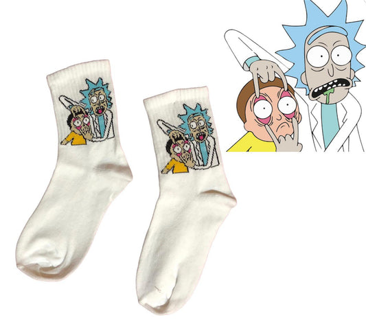 Middle rick and morty